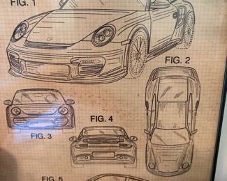 Porsche Design Patent from 2011