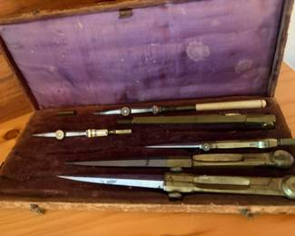 Antique Drafting tools