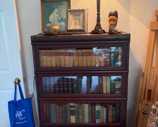Antique lawyers cabinets