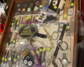 Medals, watches