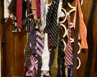 Suspenders, bow ties