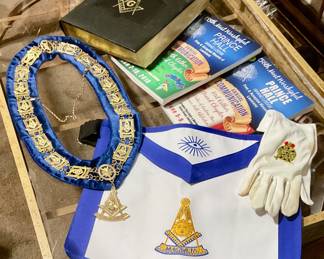 Masonic books and accessories