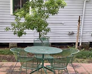 Patio set 4 chairs