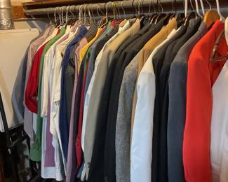Men’s dress shirts, name brands