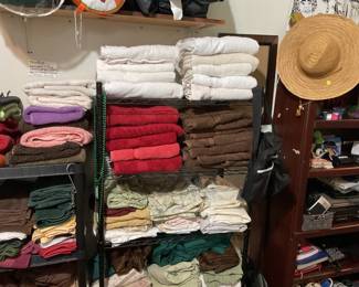 Sheets and towels