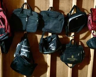 Back packs and brief cases