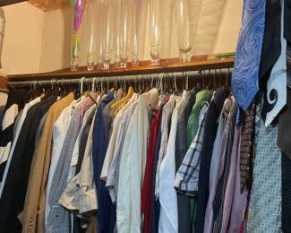Men’s dress shirts, large to 2x