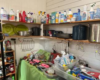 Cleaners, tools boiling pots