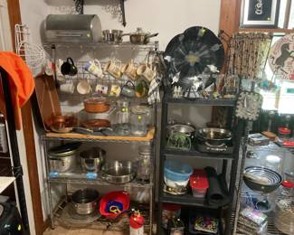 Packed kitchen