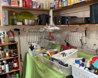 Bathroom. And kitchen stuff