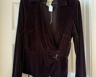 Women's Vintage Ice Velvet Blazer Size M