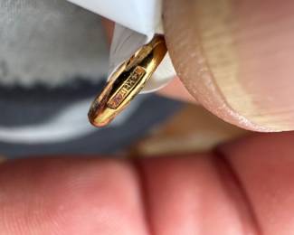 14K Gold Cornicello Italian Horn Pendant