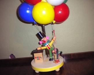 Vintage clown nightlight works