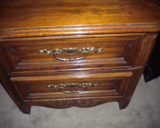 Single nightstand / also have matching dresser, mirror and headboard