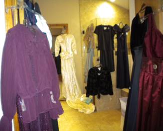 More views of the vintage formal and wedding wear
