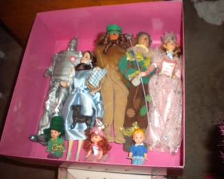 The Wizard of Oz Doll set