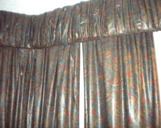 Custom draperies