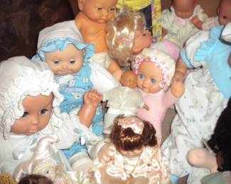 Vintage toy dolls