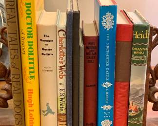 children's books--some dating to the 1920's