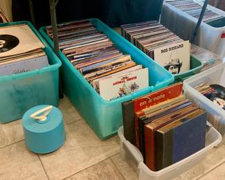 We have records! 78s from the 1940s, Laps from the 60s-80s and 45s from 60s-80s 