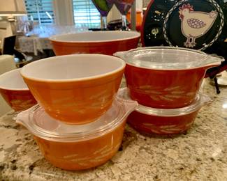 early Pyrex (never been in dishwasher)