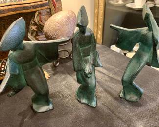 Japanese geishas -set of 3
