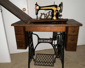 vintage sewing machine