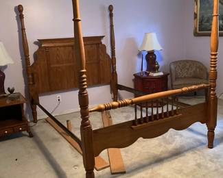 oak bed