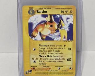 Pokemon Raichu 61/165 Foil Card