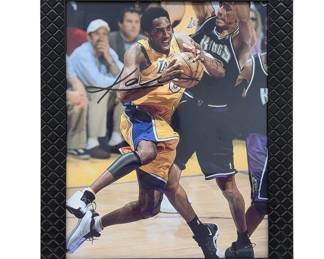 Autographed Kobe Bryant 8×10 Framed Photo