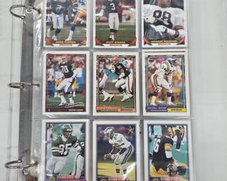 NFL Football Cards Binder Topps
