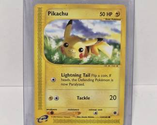 Pokemon Pikachu Card 124/165