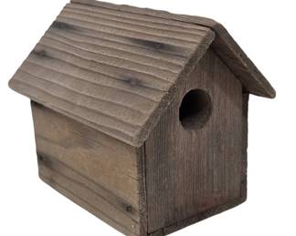 Wooden Birdhouse With Simple Design