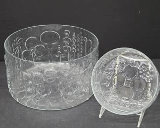 Iittala Oiva Toikka Glass Bowls