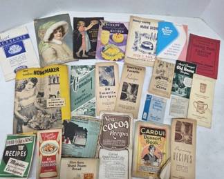 1940s-1950s Recipe Booklets