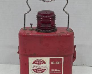 Big Beam No. 408F Red Signal Lantern
