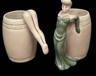 Dorothy Kindell ‘Strip Tease’ Series Mugs