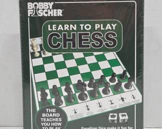 Bobby Fischer Learn To Play Chess Set