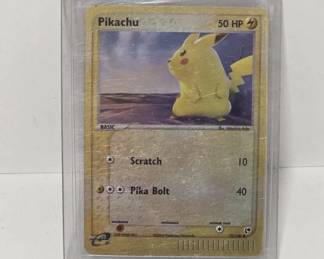 Pokemon Pikachu Holo Trading Card