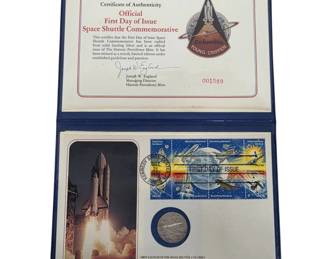 Space Shuttle Commemorative First Issue Set