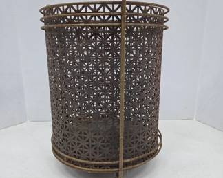 MCM Metal Mesh Wastebasket