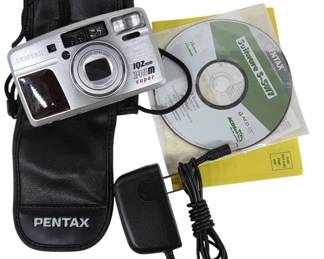 Pentax IQZoom 145M Super Camera With Accessories