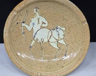 Alfaraz Spain Centaur Decorated Bowl