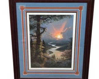 Jesse Barnes Signed & Framed A Silver Lining