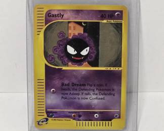 Pokemon Gastly Reverse Holo Card