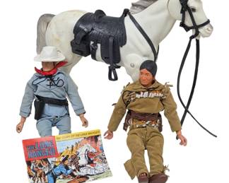 Lone Ranger and Tonto Action Figures by Gabriel