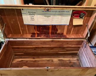Cavalier extra deep cedar chest