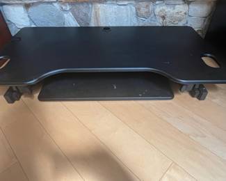 Rocelco 40" Height Adjustable Standing Desk Converter