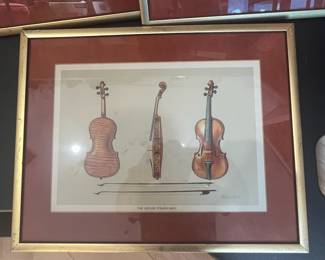 The Hellier Stradivarius Print by William Gibb