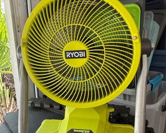 Ryobi ONE+ 18V Cordless Hybrid Whisper Series 7-1/2" Fan